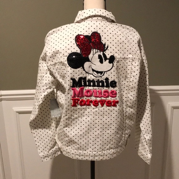 Disney Jackets & Blazers - Disney Minnie Mouse Jean Jacket